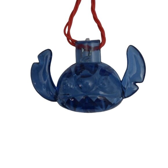 Disney Stitch Necklace Light-Up Patriotic Blue Red Lilo and Stitch Claires - Picture 3 of 4